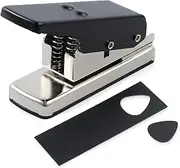 CAMWAY Guitar Pick Maker Punch Tool Heavy Duty DIY Maker Hole Punch Plastic Card Cutter Machine Unique Guitar Picks, Works Great on All Sorts of Materials - ABS, PVC, Old Credit Cards, Gift Cards