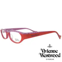 在飛比找momo購物網優惠-【Vivienne Westwood】英倫龐克搖滾撞色款光學