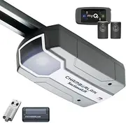 Chamberlain CS65MYQKIT Sectional Lift Garage Door Opener for Single Sectional Garage Door - Multi-Frequency Remote, Automatic Safety Reverse, myQ Connectivity Kit Included, 5-Year Warranty