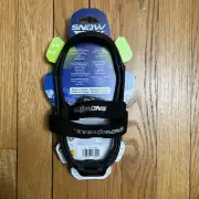 YakTrax Snow Trax S-M Mens 3.5-7.5 Womens 5-9, Improved Traction Ice & Snow