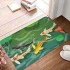 Bath Mat Brightly Colored Doormat Flannel Carpet Entrance Door Rug Home Decor