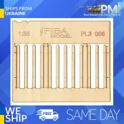 Model Scene PL3-006 1/35 Wooden fence Picket fence narrow plank