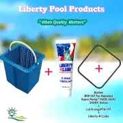Super Pump Pool Basket, B-167+ Lid Gasket O-177 Replaces Hayward SP1600M SP1600S