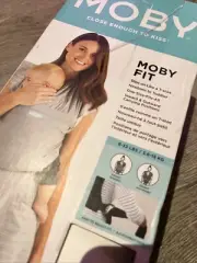 Moby Fit baby carrier wrap Grey intended for babies from 3.6-14.96kg