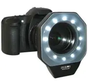 Zeikos Digital LED Macro Universal Ringlight Fits Panasonic/DSLR's ZE-RL36AF