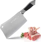 Heavy Duty Cleaver Knife SHI BA ZI ZUO Stainless Steel Bone Cleaver Vegetable Kn