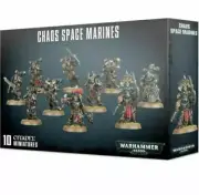 Multipart Chaos Space Marines Legionaries 40k 10 Man Squad Warhammer New Sprues