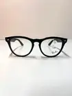 Ray Ban RX447 Black Plastic Round Glasses Frame 51-18-145