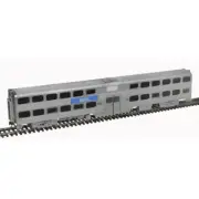 NEW ATLAS RTR METRA TYPE 6000 BI-LEVEL PASSENGER CAR - 6099