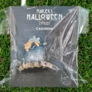 Makers Halloween Littles Cauldron Miniature Figure 2018 Dollhouse Mini