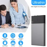 Ultra-Thin Voice Activated Recorder Audio Sound Record Device MP3 Player Mini