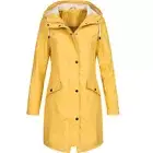 Womens Waterproof Raincoat Ladies Outdoor Wind Rain Forest Jacket Coat Plus Size