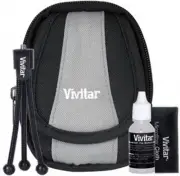 Vivitar SK-125 Digital Camera Starter Kit (Bag, Tripod, Cleaning Kit), NEW