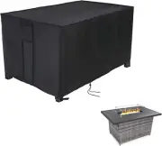 Rectangular Fire Pit Cover for Best Choice Products 52 Inch Gas Fire Pit Table,O