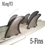 免運#優選#5個一套 BILONG FCS 1代 FIVE FINS 3G5+2GX SURF FIN沖浪板尾鰭