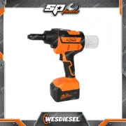 SP Tools Cordless 18V Brushless Industrial Riveter - Max Drive & Pulling 2000Kg