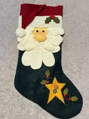Extra Large Kris Kringle Christmas Stocking - New!