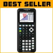 Versatile TI-84 Plus CE Color Calculator with Interactive Zoom Features, Black