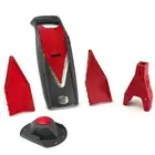 Borner Vital Vitaminactivator Mandoline Food Slicer Grey & Red