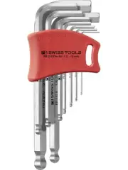 PB Swiss 9 Pc Metric Hex Ball End Key L-Wrench Set 1.5-10mm (PB 212.DH-10)