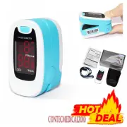 Fingertip Pulse Oximeter Blood Oxygen Spo2 Monitor free carrying case LeD CONTEC