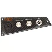Four Winns Boat Ignition Switch Panel 025-4901 | Push-Pull Carbon Fiber Inboard