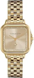 [Olivia Burton] Women's Classic Watch, gold/green, 28MM