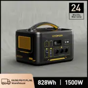 Portable Power Station Camping LiFePO4 Battery 828Wh 1500W AC Outlets Generator