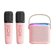 Portable Bluetooth 5.3 Speaker System with 2 Microphones Home Singing8846