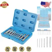 Compact Screw Tap Extractor Set - 10 Durable Tools for DIY and Professionals