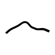 Gates Upper Heater Hose for Holden Crewman Monaro One Tonner Statesman