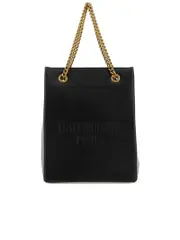 Balenciaga Black Leather Duty Free Handbag