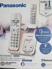 Panasonic KX-TGD562G Bluetooth Cordless Phone with Voice Assist - 2 Handsets