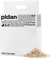 Tofu Cat Litter Clumping Flushable Ultra Absorbent and Fast Drying, 100% Natural