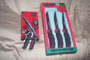3 Fillet Knifes Fish Hook Remover 90 Degree Pliers Ugly Stick Knifes & Pliers