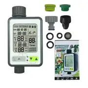 Convenient and Effortless Garden Water Timer with Manual Watering Override