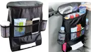 2x Set Car Back Seat Organiser Multi-Pocket Storage Bag Organizer Holder Travel