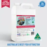 Tassie Salmon Fish Oil Best Fishing Attractant & Burley Mixer 10L - 400 Mixes