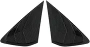 Side Rear Window Louvers Air Vent Shades Cover ABS Plastic Decoration Trim Compatible For Honda Accord 11th 2023 2024 Exterior Accessories(Carbon Fiber)