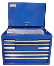 Beach B3TD12B - 12 Drawer Deep Tool Chest - Blue