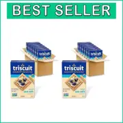 Kosher Vegan Snack Crackers with Crunchy Texture - Whole Grain & Sea Salt 2-Pack
