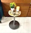 Agate Round Table Top, Centre Table, Coffee Table, Side Table, Sofa Table Gift.