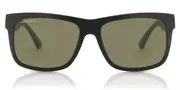 Serengeti Positano Polarized 8370 Men's Sunglasses Black Size 56