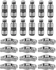 12 Pcs 5184296AH Rocker Arm and Lifter Kit Fit for Dodge Ram 1500 Promaster Challenger Charger Journey Avenger Chrysler 200 300 Jeep Grand Cherokee Wrangler 3.6L 3.2L 2011-2020 5184332AA