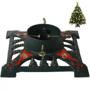 Christmas Tree Stand for Real Trees,Heavy Duty Xmas Tree Holder Base Cast Iro...