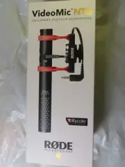 RODE VIDEOMIC NTG ON-CAMERA SHOTGUN MICROPHONE VMNTG BRAND NEW, SEALED