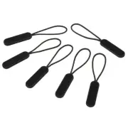 Zipper Pulls Replacement 10pcs Extension Cord Handle Fix Tag Black