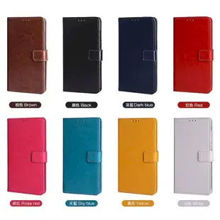 紅米 Note11s Redmi Note 11s 皮革保護套扣帶左右翻蓋皮套手機套