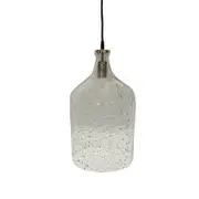 Lustre Flagon Pendant Light Glass Clear - ZAF10316
