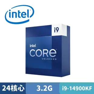 Intel Core i9-14900KF 中央處理器 盒裝